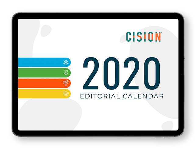 2020 United States Editorial Calendar 
