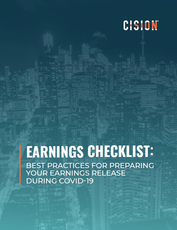 Best Practices for Preparing Your Earnings Release During Covid-19  