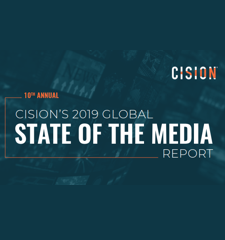 Cision 2019年全球媒體現狀調查報告