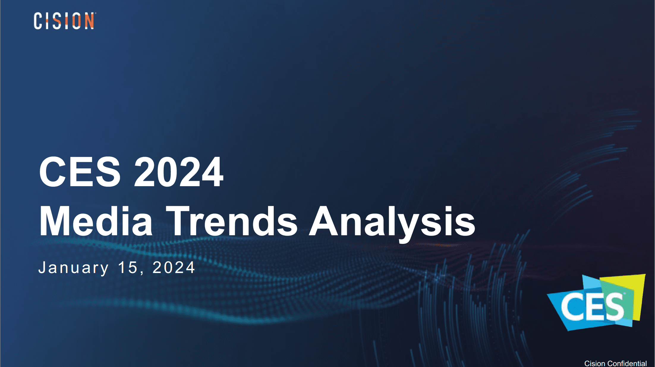 CES 2024 Media Trends Analysis